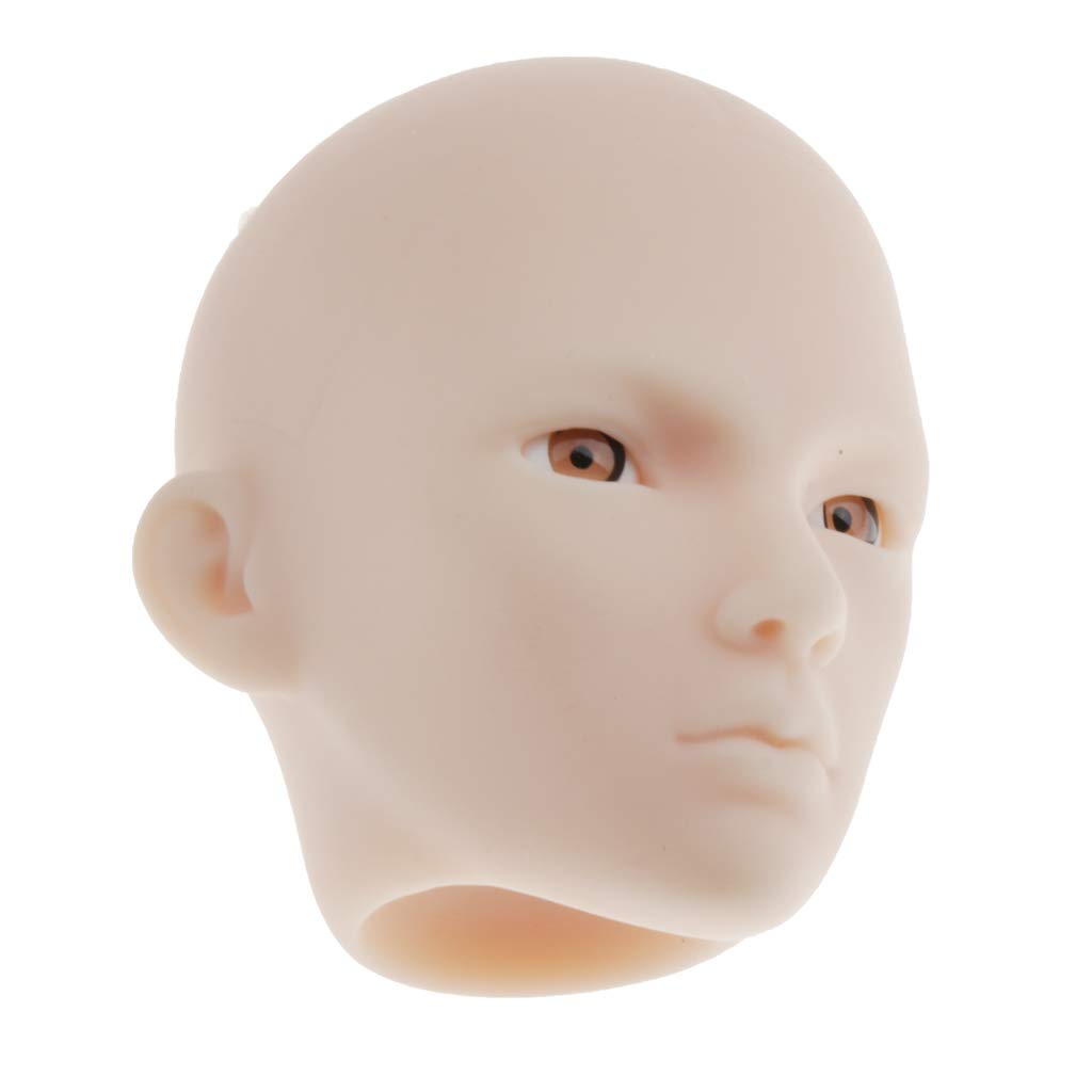 個性的人形　未使用 Amazon | F Fityle BJD人形頭部 1/6スケール 男性人形適用 未